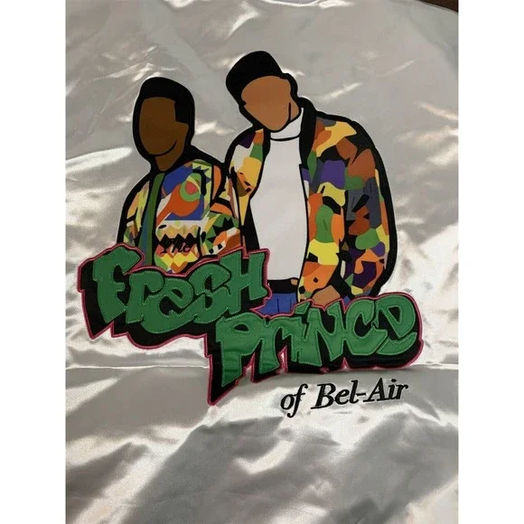 FRESH PRINCE OF BEL-AIR Headgear Classics White Streetwear Jacket~Never Worn~ XL
